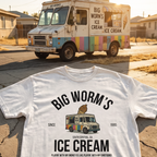 Big Worm’s Ice Cream Truck Tee – Heavyweight Unisex