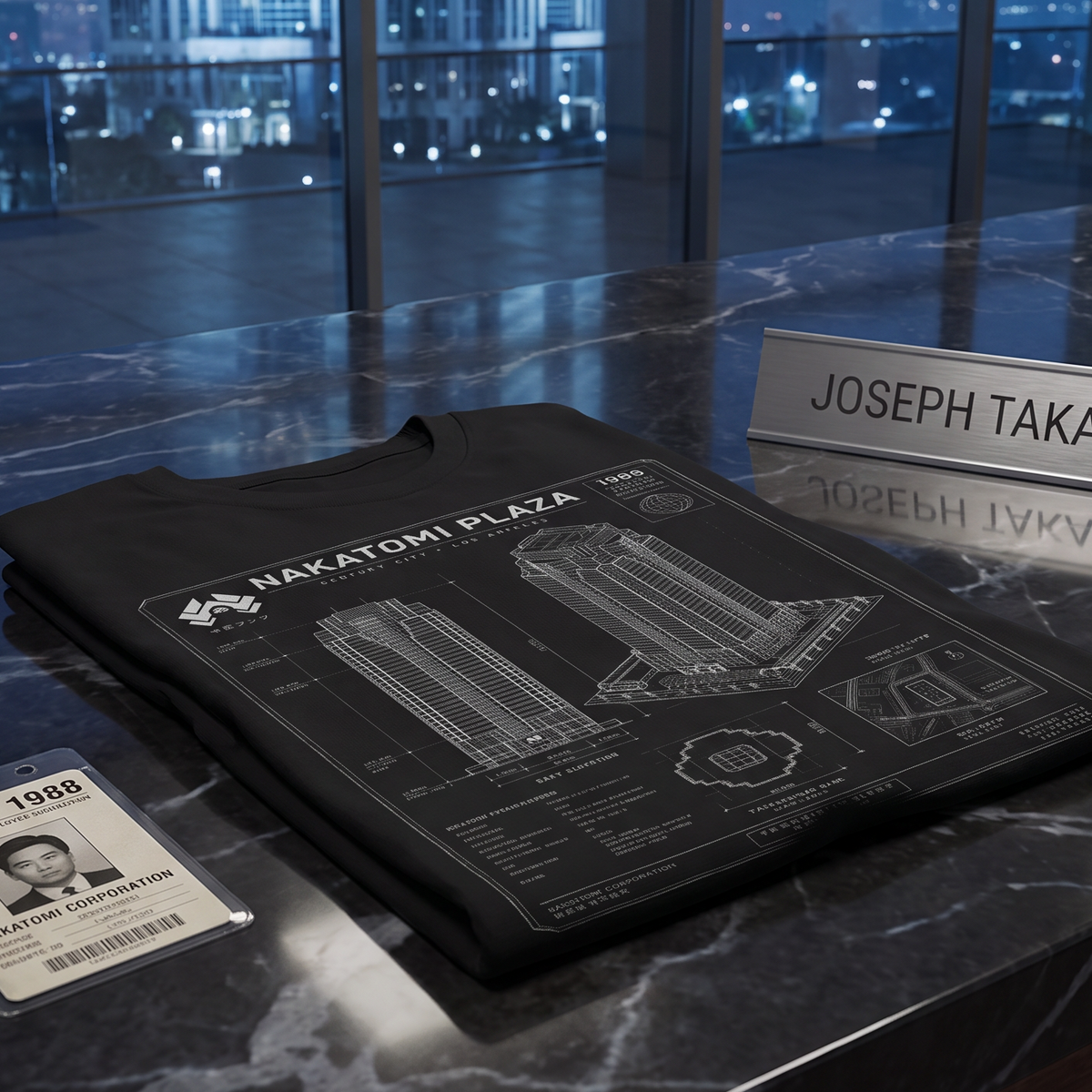 Nakatomi Plaza — Century City, 1988