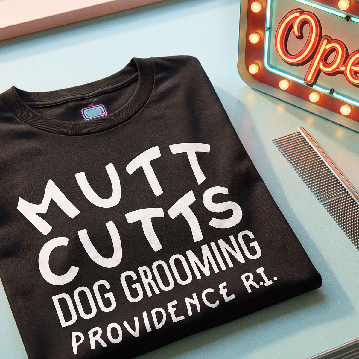 Mutt Cutts Tee — Providence R.I.