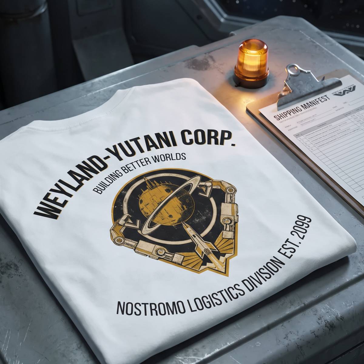 Nostromo Logistics Tee — Nostromo 2099
