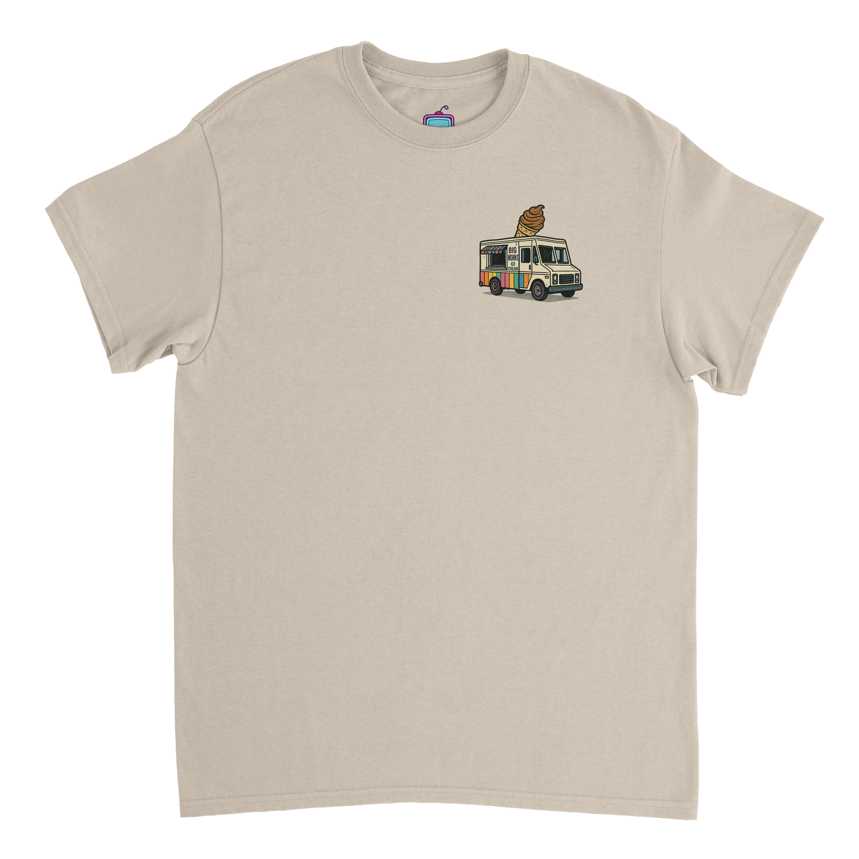 Big Worm’s Ice Cream Truck Tee – Heavyweight Unisex
