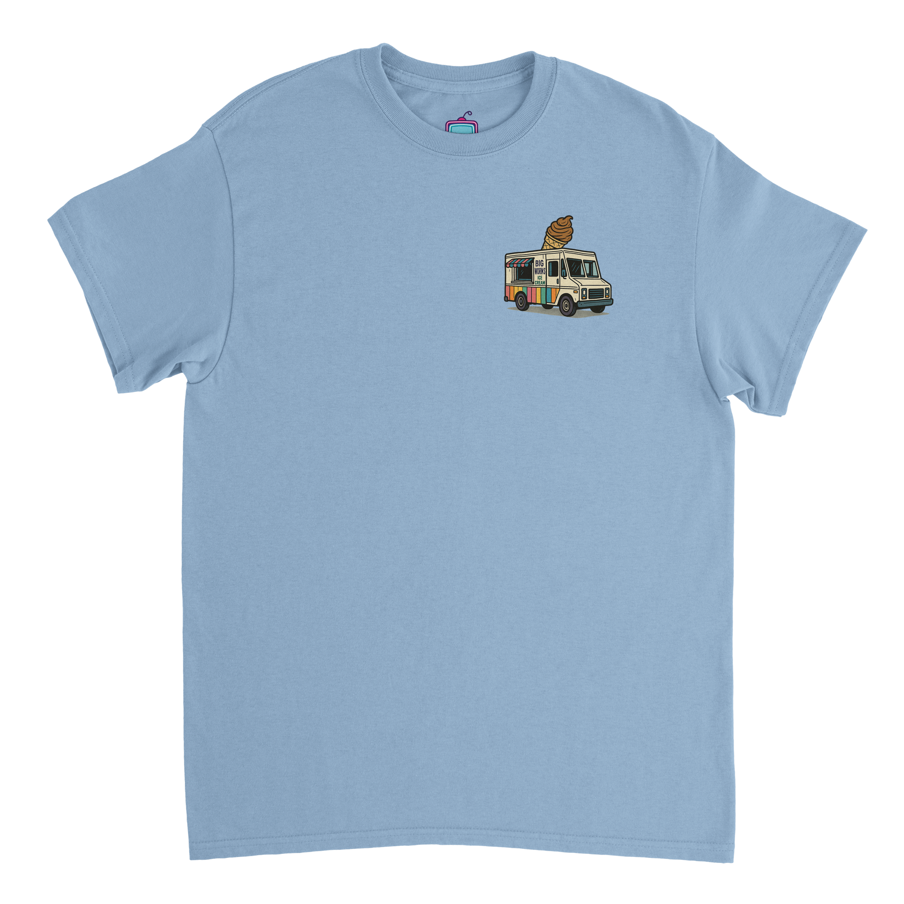 Big Worm’s Ice Cream Truck Tee – Heavyweight Unisex