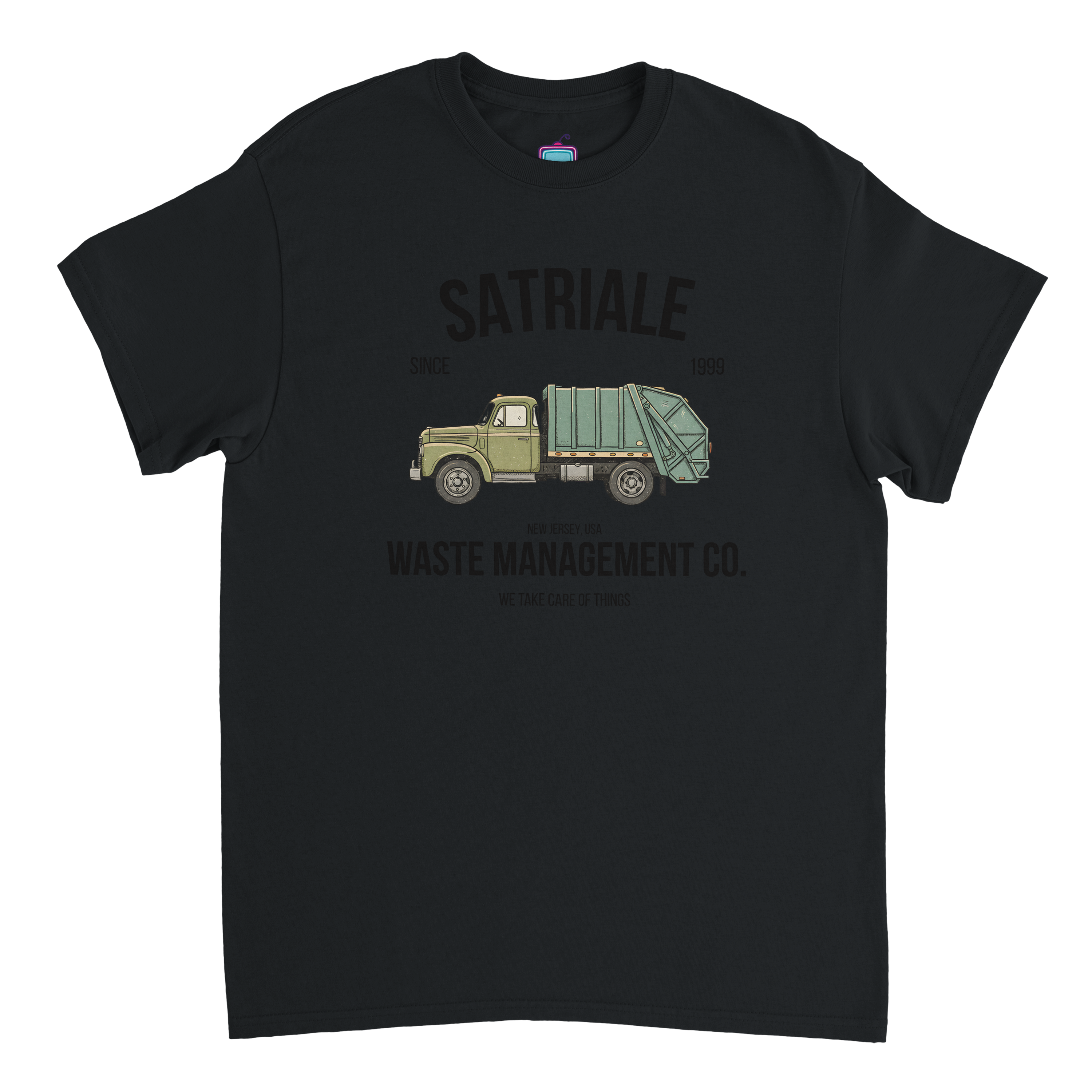 Satriale Waste Management Co. – We Take Care of Things Tee