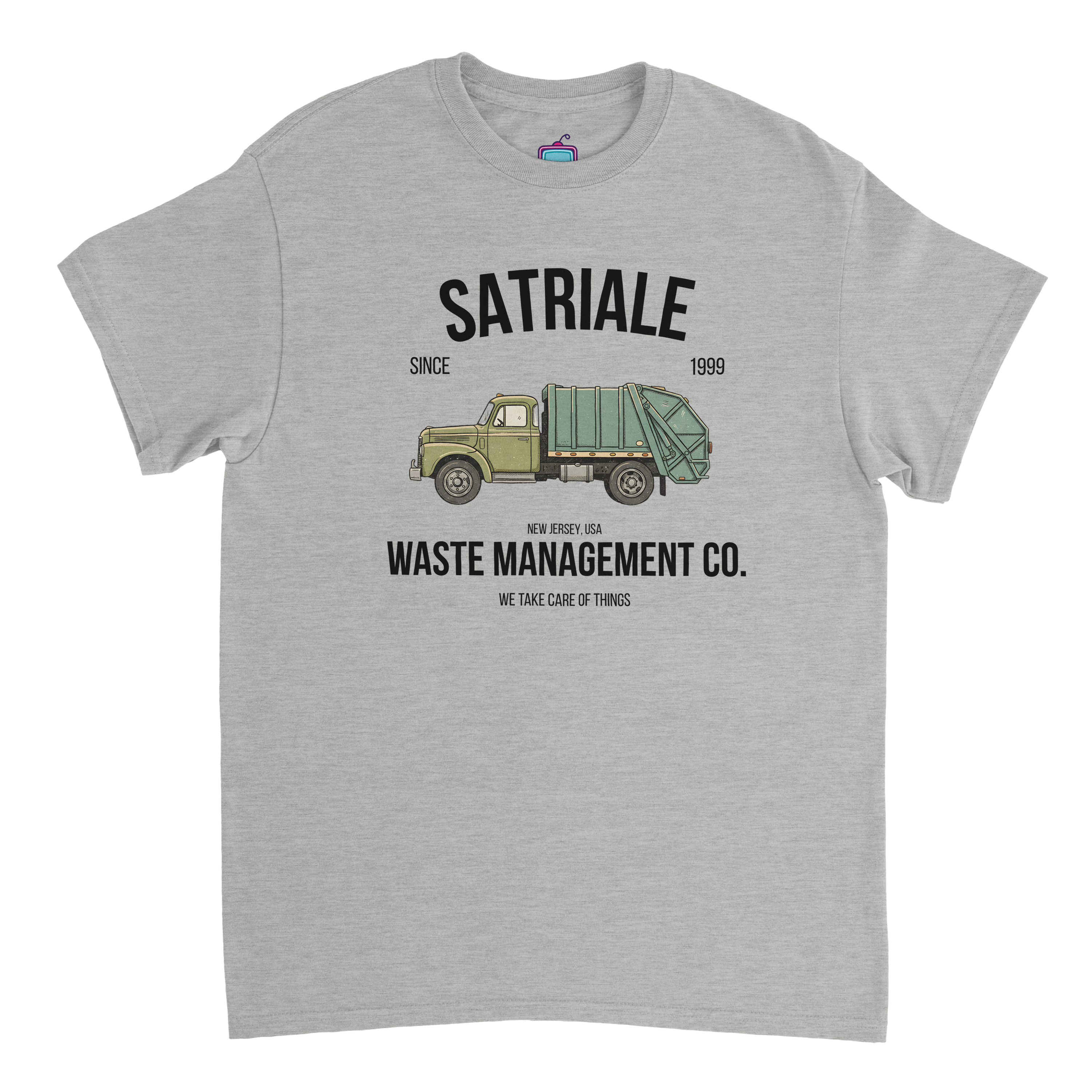 Satriale Waste Management Co. – We Take Care of Things Tee