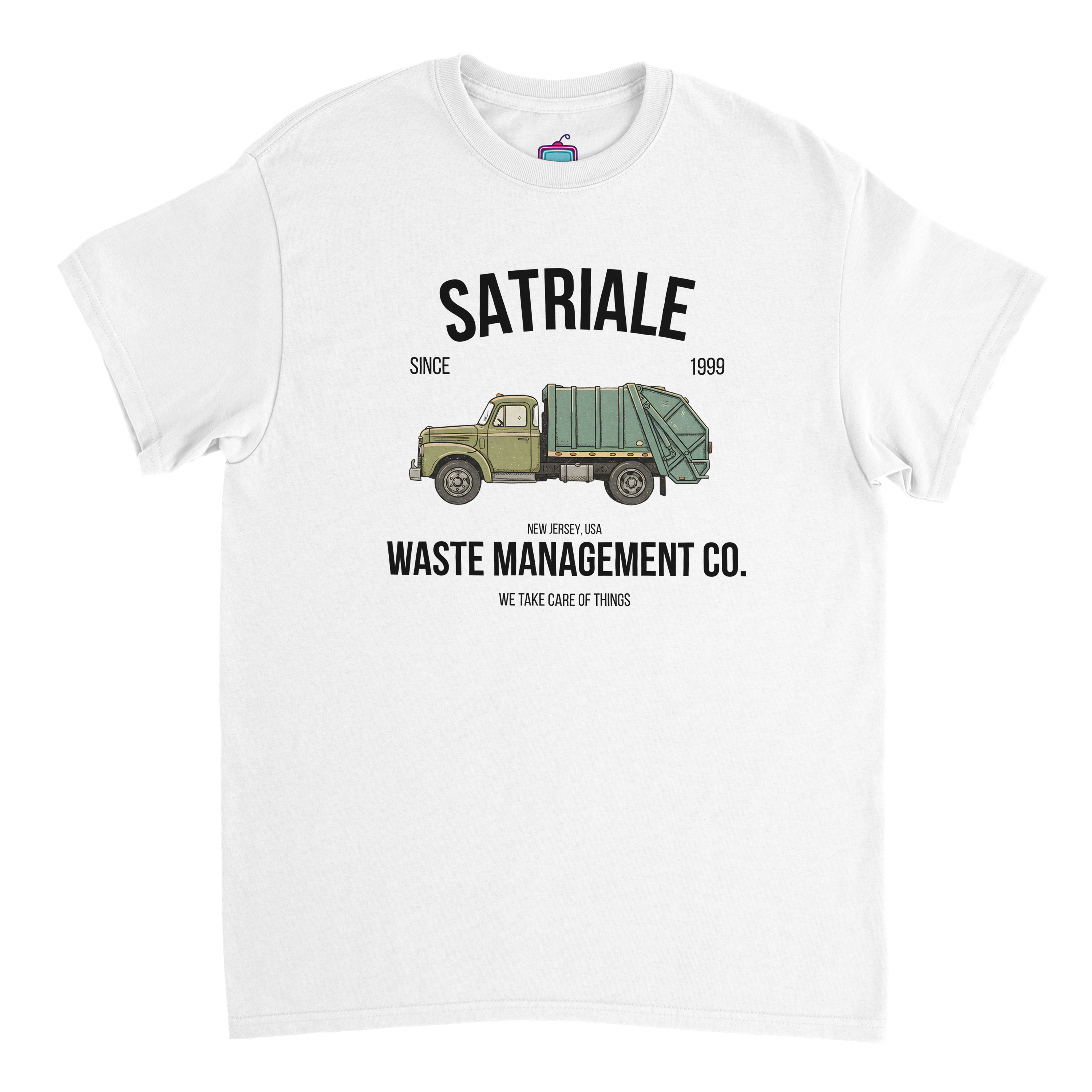 Satriale Waste Management Co. – We Take Care of Things Tee
