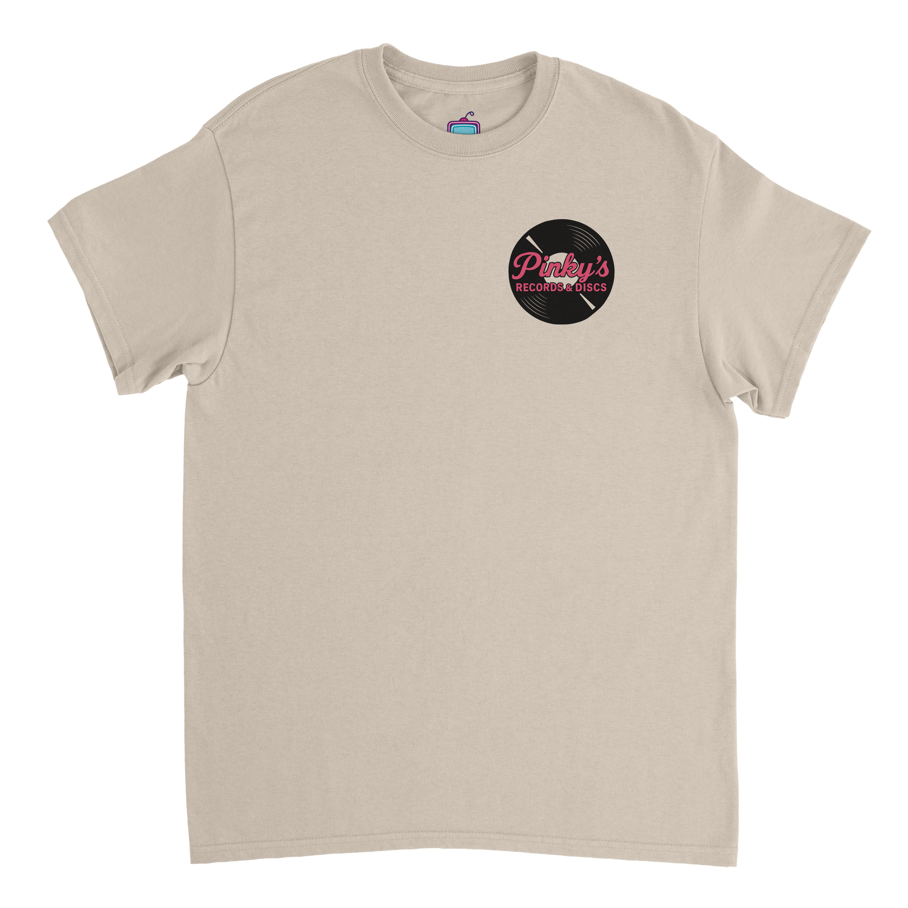 Pinky’s Records & Discs — Heavyweight Unisex Tee