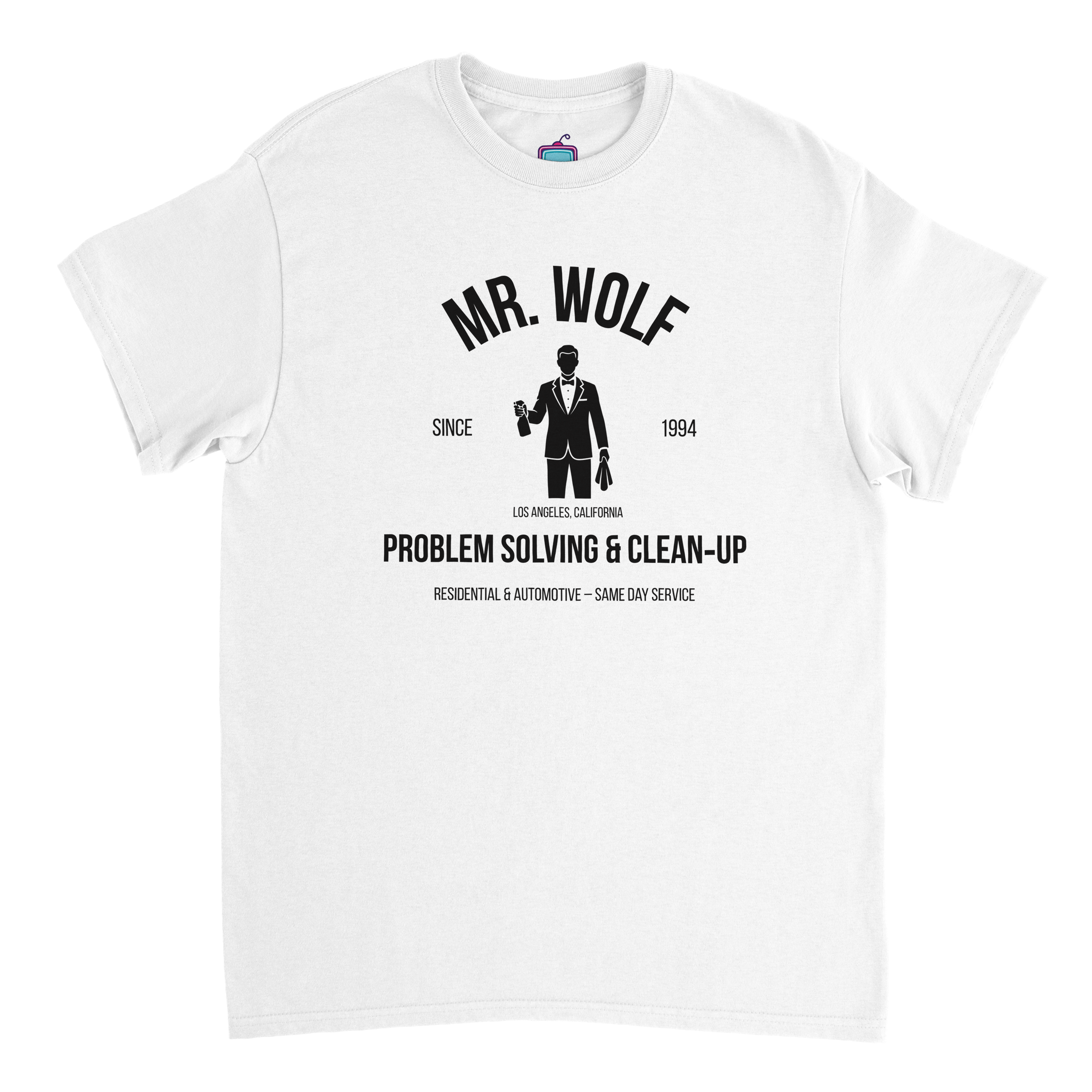 Mr. Wolf Problem Solving & Clean-Up Tee