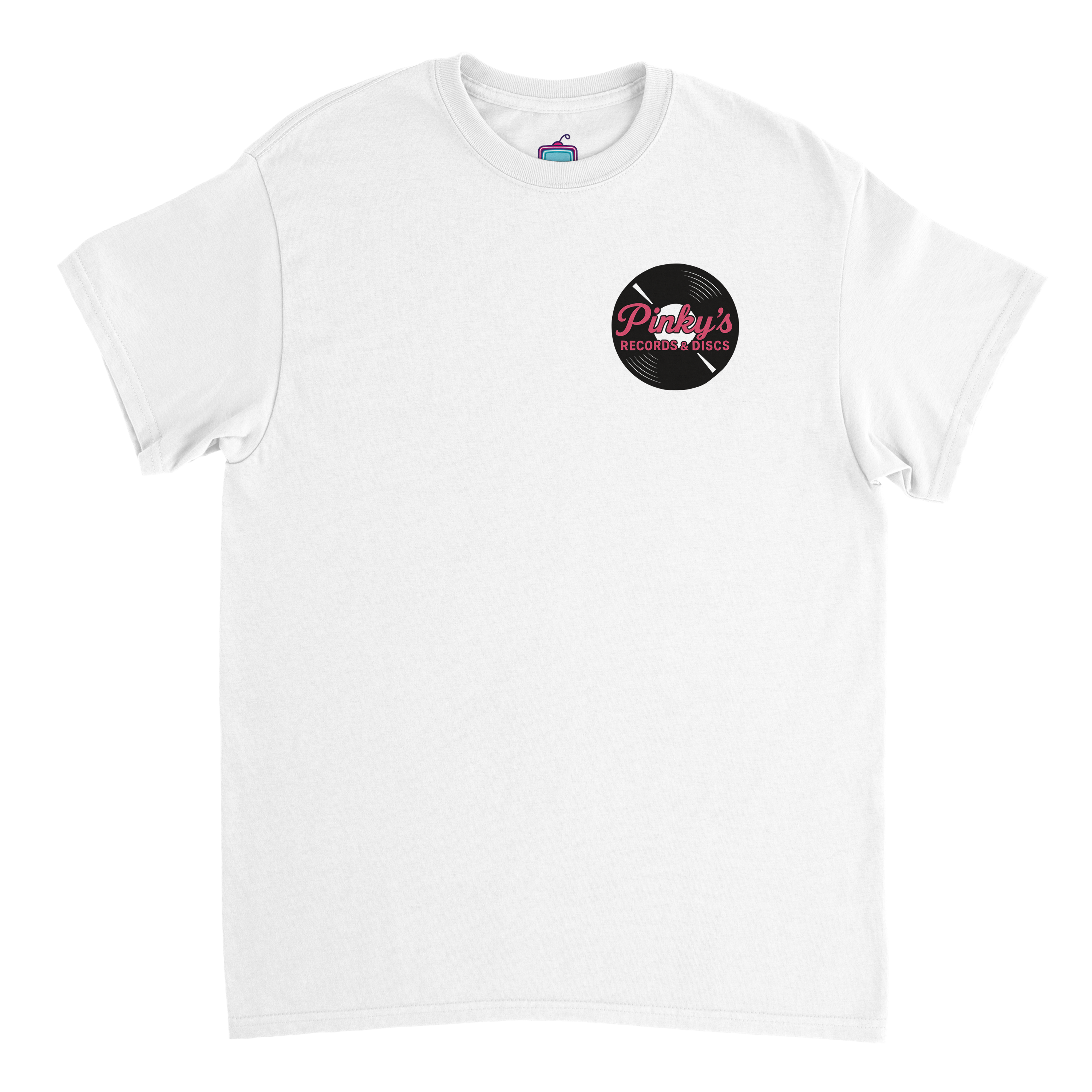 Pinky’s Records & Discs — Heavyweight Unisex Tee