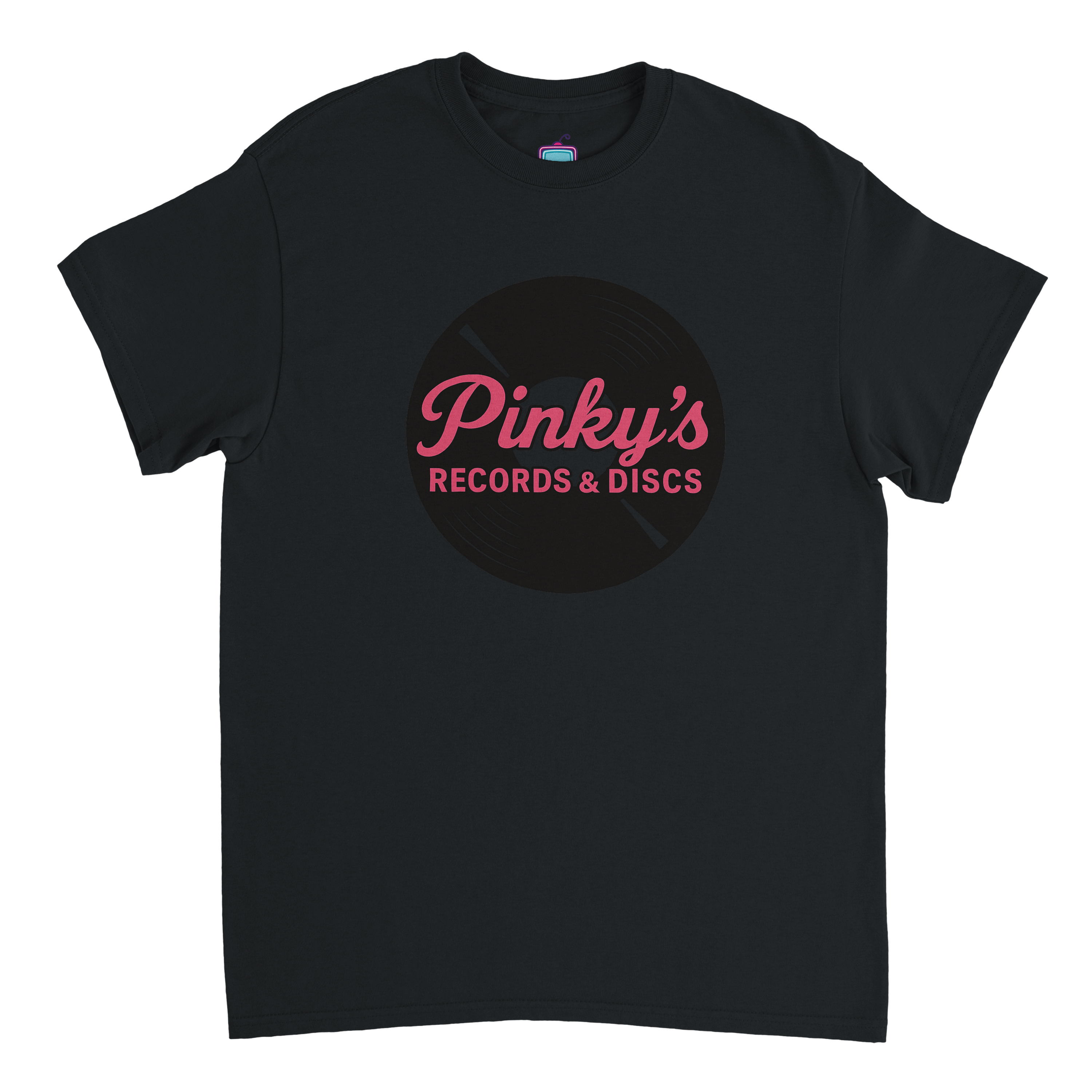 Pinky’s Records & Discs — Heavyweight Unisex Tee