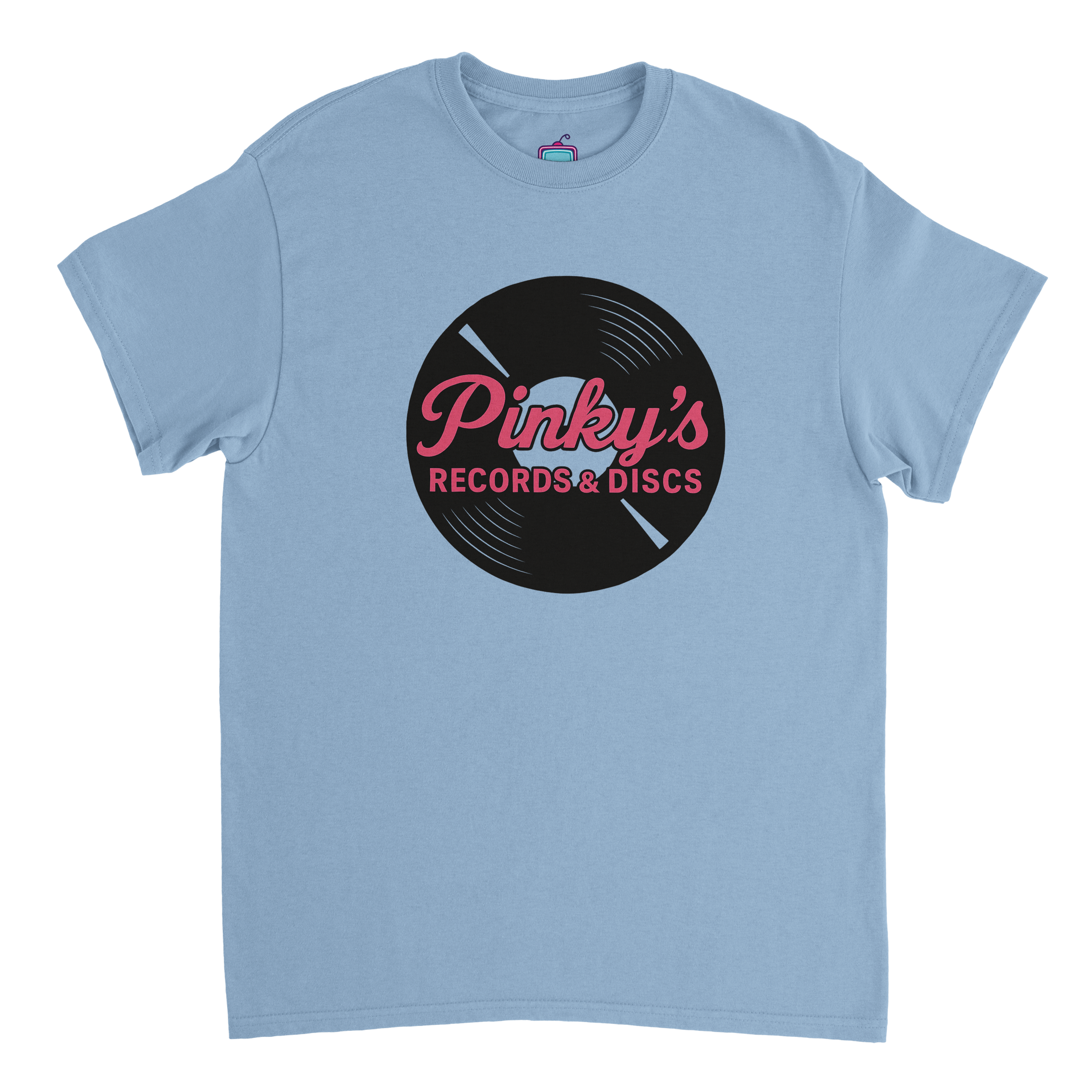 Pinky’s Records & Discs — Heavyweight Unisex Tee