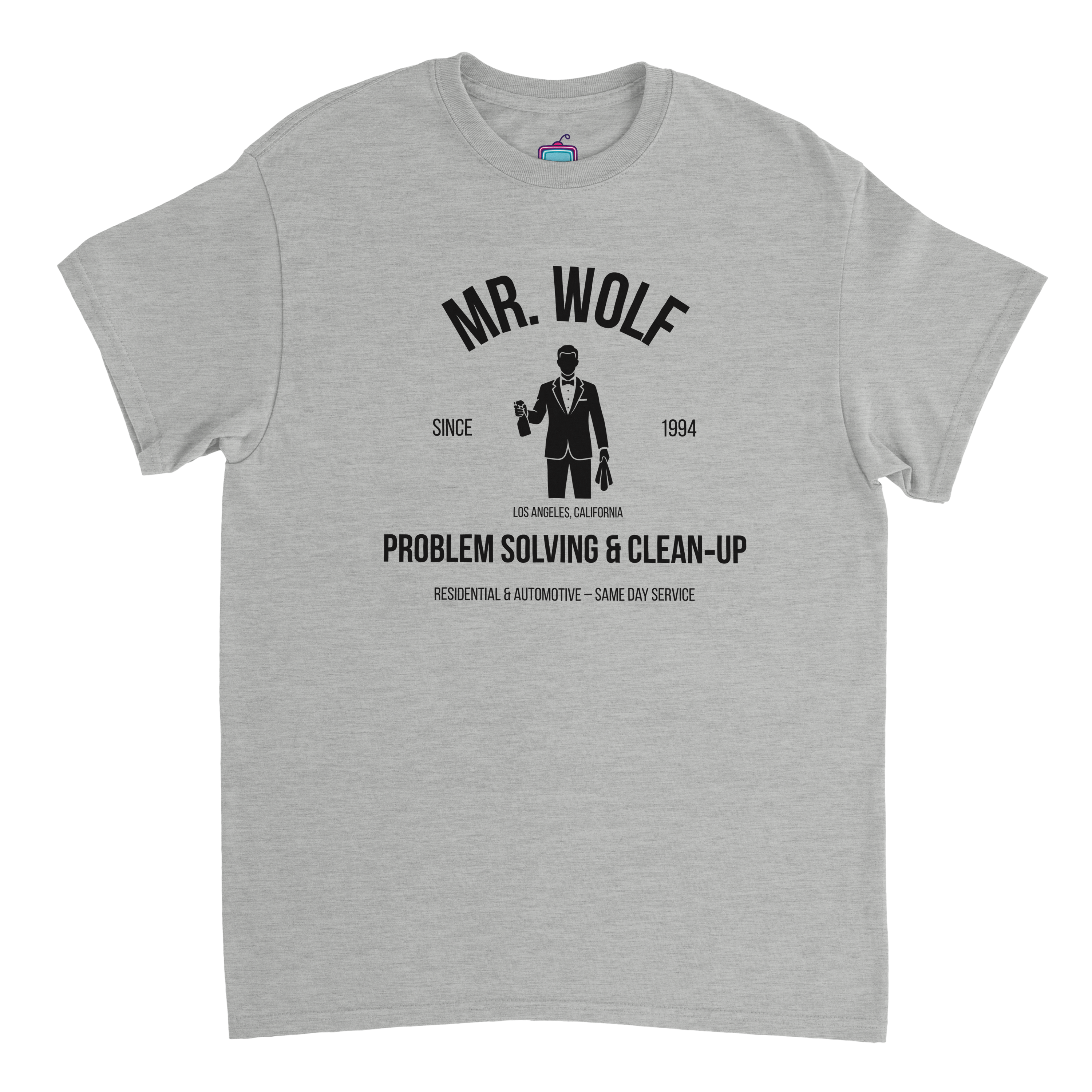 Mr. Wolf Problem Solving & Clean-Up Tee