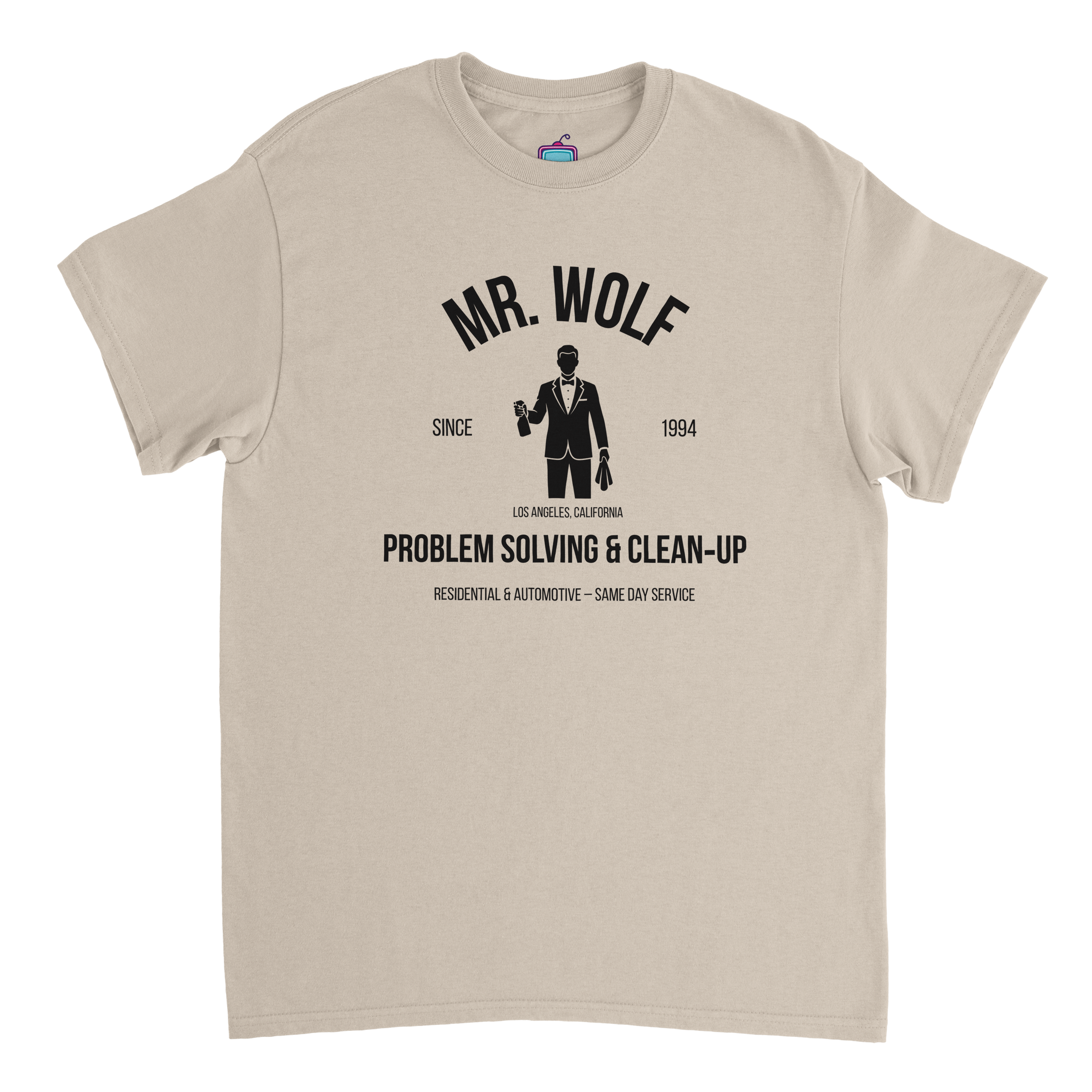 Mr. Wolf Problem Solving & Clean-Up Tee