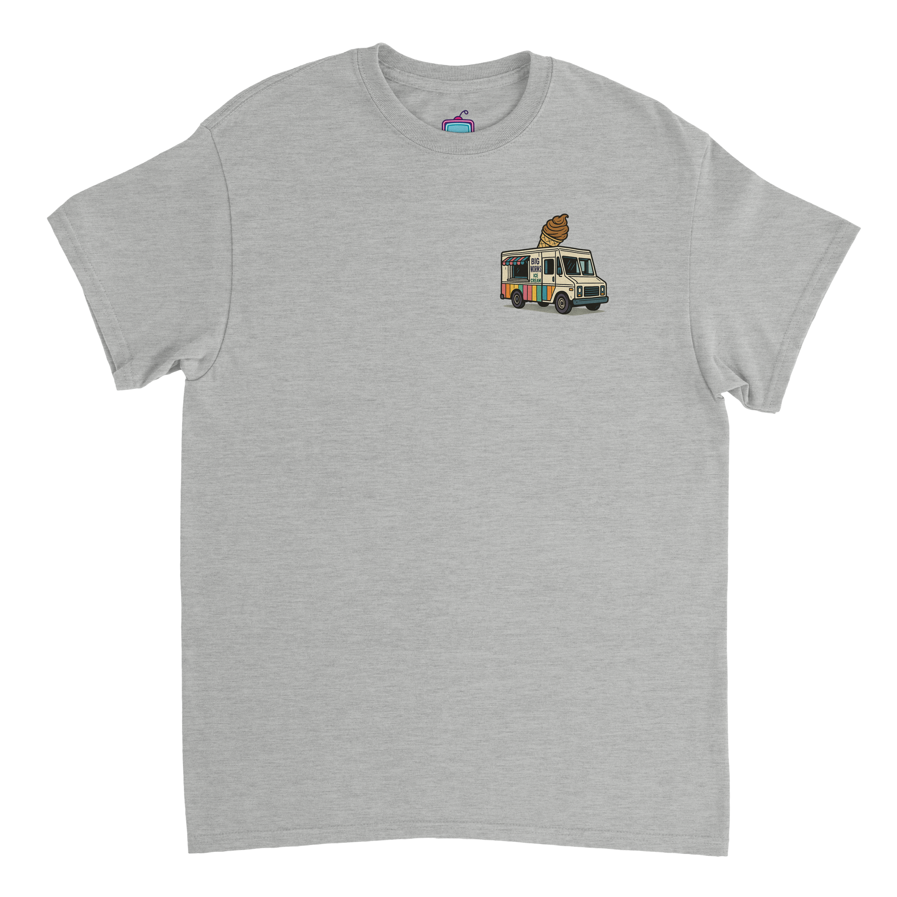 Big Worm’s Ice Cream Truck Tee – Heavyweight Unisex