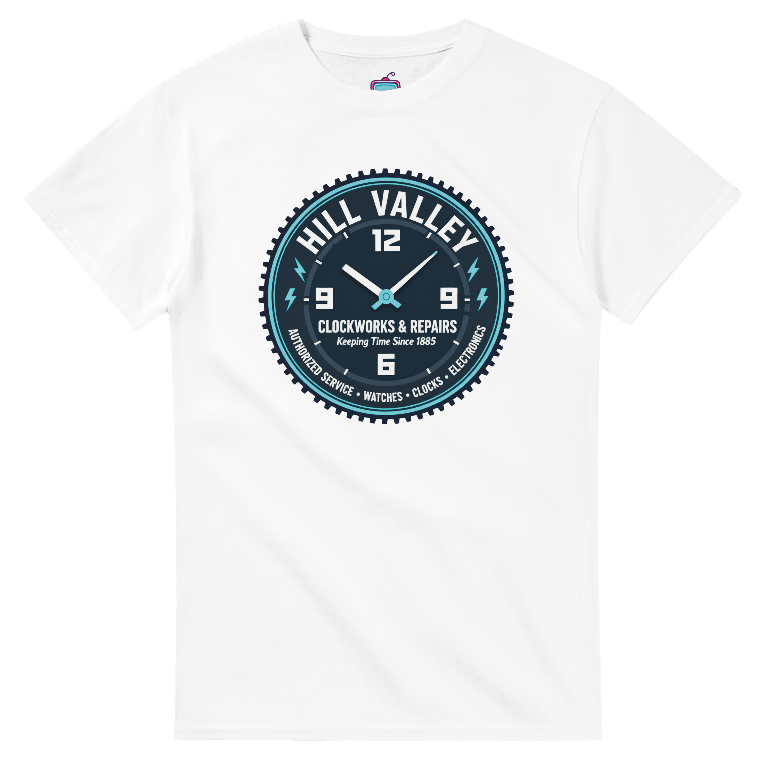 Hill Valley Clockworks & Repairs Tee