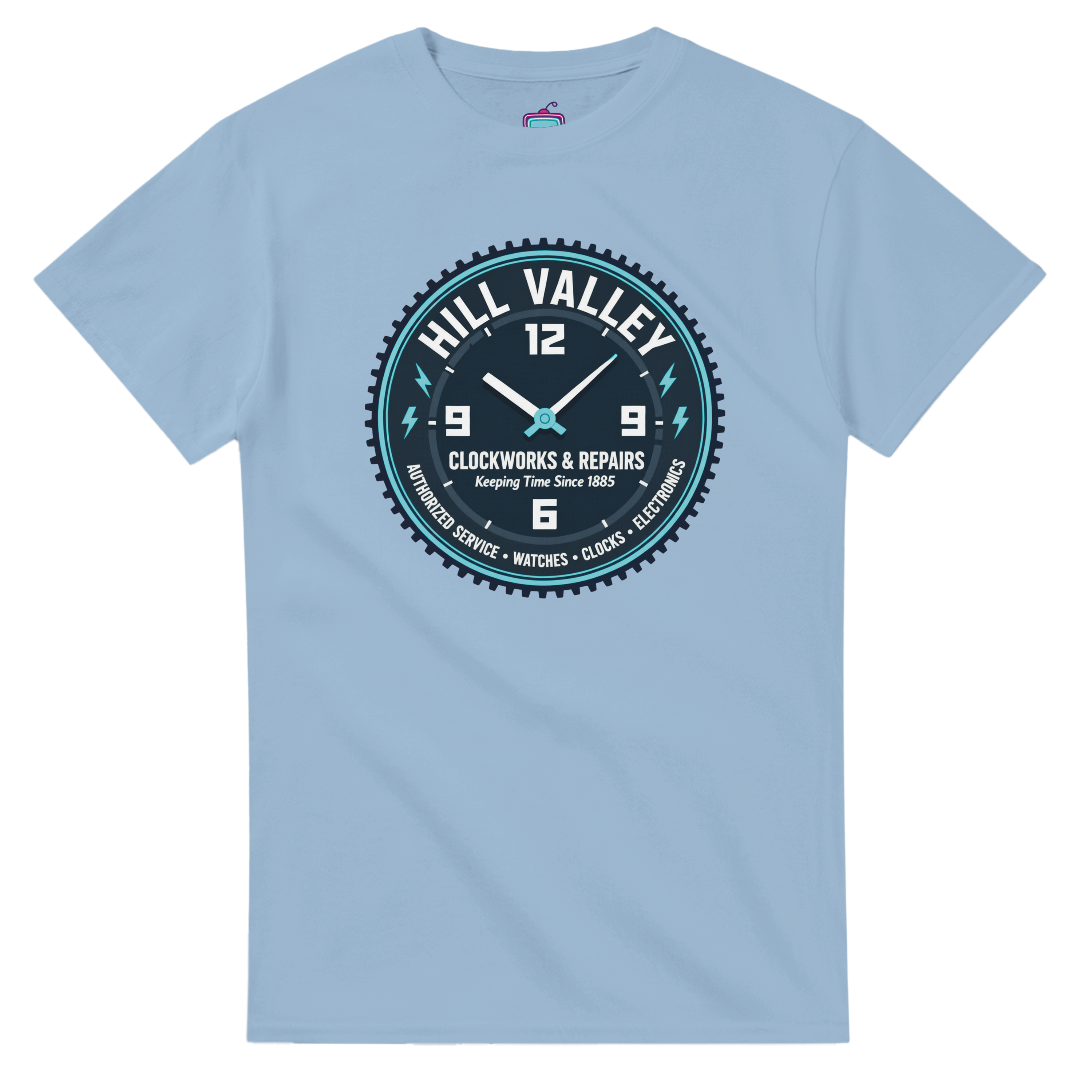 Hill Valley Clockworks & Repairs Tee