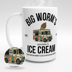Big Worm’s Ice Cream Truck Mug – 15oz Ceramic