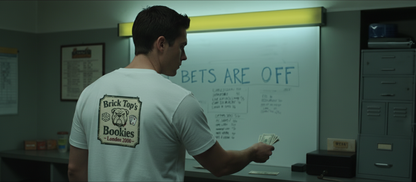 Brick Top’s Bookies Tee – London 2000