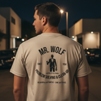 Mr. Wolf Problem Solving & Clean-Up Tee